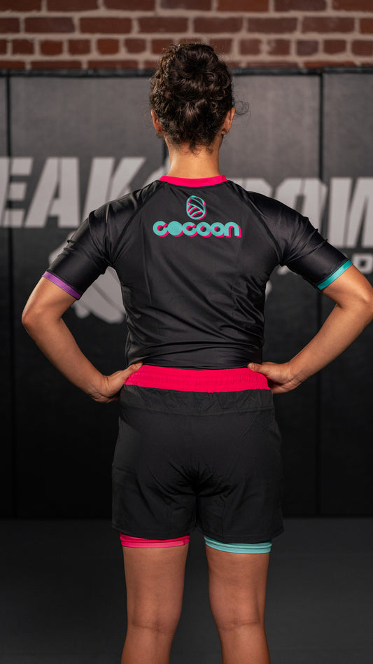 "Chock Me Out" Double layer shorts