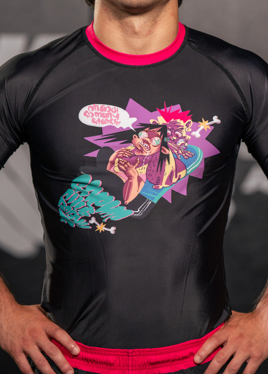 "Chock Me Out" Rash Guard